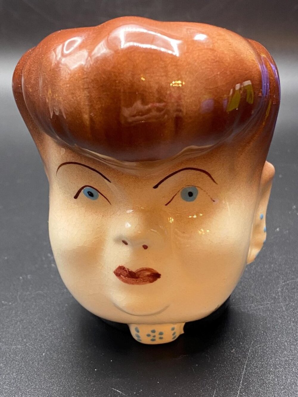 Ms. Chubby Cheeks Ladyhead Vase